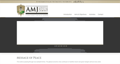 Desktop Screenshot of amjinternational.org